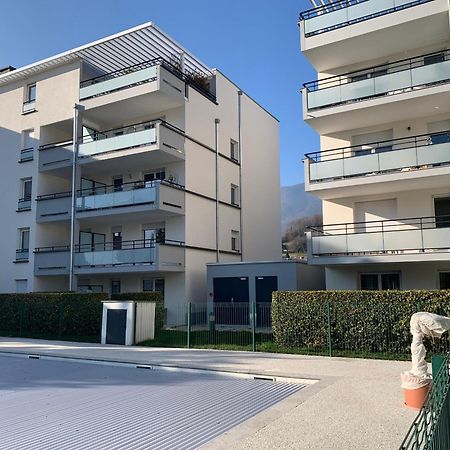 L Edelweiss Et Sa Piscine Apartment Albertville Exterior photo